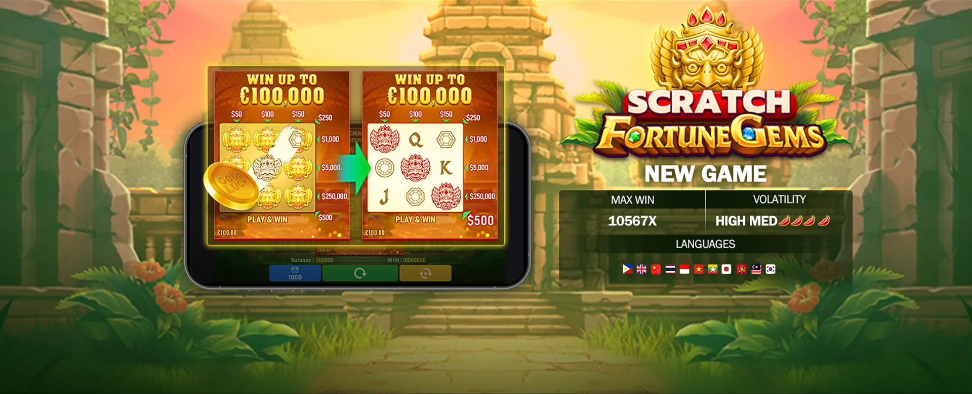 Dynamic sports betting action with WinPH logo